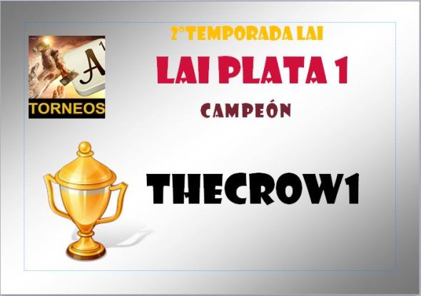 DIPLOMA CAMPEÓN PLATA 1