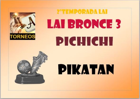 DIPLOMA PICHICHI BRONCE 3