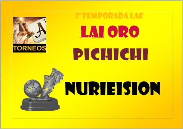 DIPLOMA PICHICHI ORO