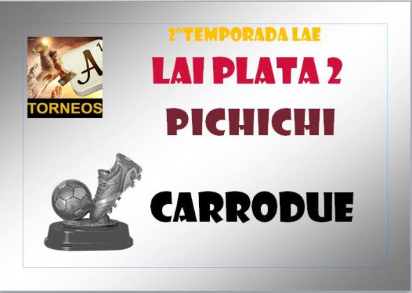 DIPLOMA PICHICHI PLATA 2