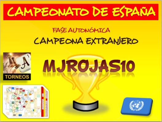 DIPLOMA CAMPEÓN EXTRANJERO