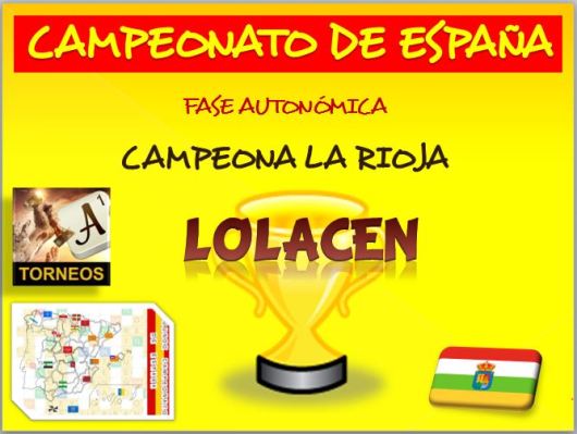 DIPLOMA CAMPEONA LA RIOJA