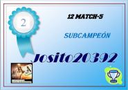 DIPLOMA SUBCAMPEÓN