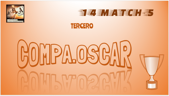 14 MATCH TERCERO