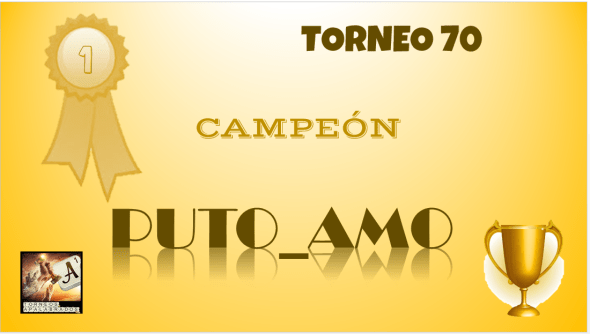 DIPLOMA CAMPEÓN