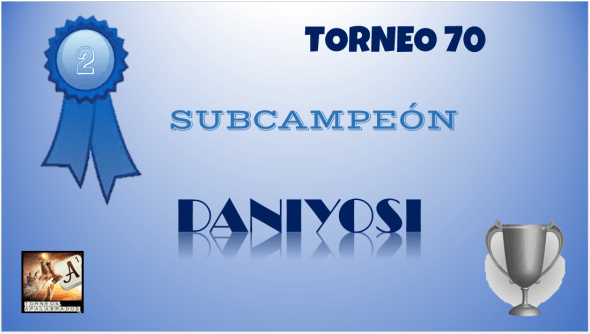 DIPLOMA SUBCAMPEÓN
