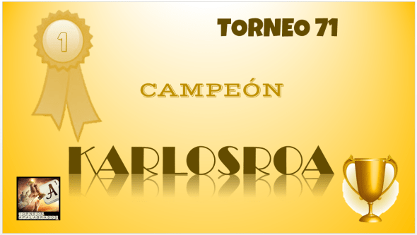 71 DIPLOMA CAMPEÓN