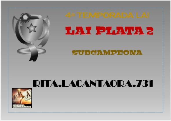 LAI PLATA 2 SUBCAMPEONA