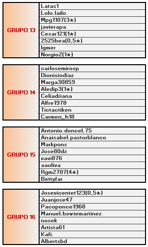 Grupos 13-16