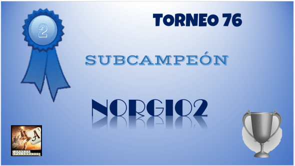 T76 DIPLOMA SUBCAMPEÓN