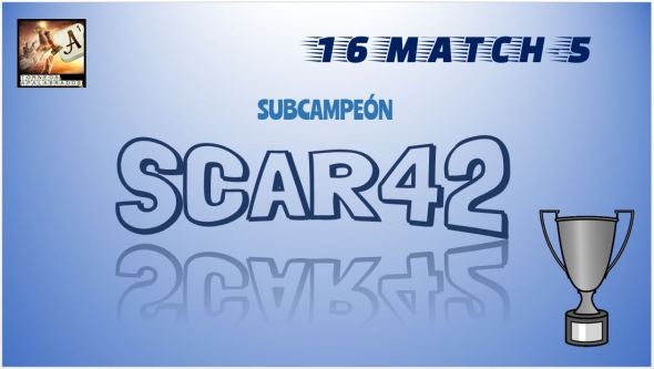 M16 DIPLOMA SUBCAMPEÓN