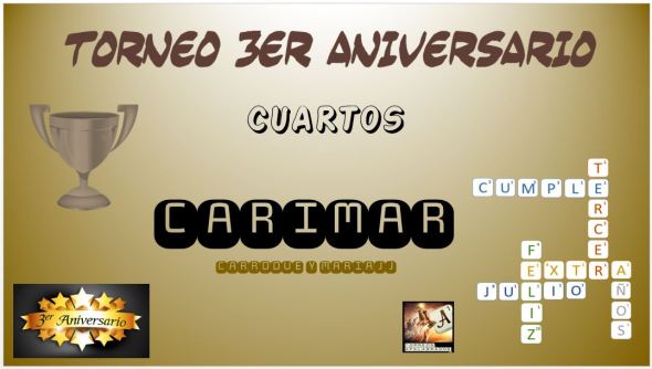 DIPLOMA TERCER ANIVERSARIO CUARTOS