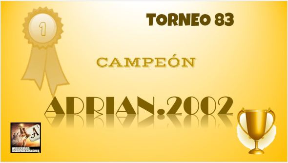 83º DIPLOMA CAMPEÓN