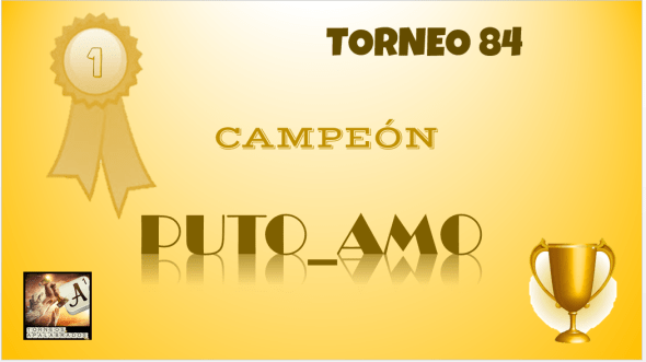84º DIPLOMA CAMPEÓN