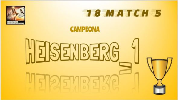 18M5 DIPLOMA CAMPEONA