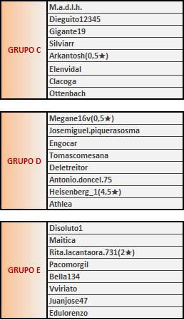 13X13 GRUPOS FASE 2-2
