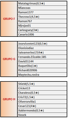 13X13 GRUPOS FASE 2-3