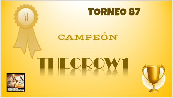 T87 DIPLOMA CAMPEÓN