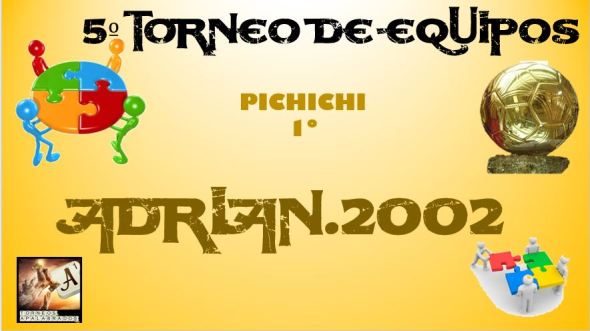 5ºTE DIPLOMA PICHICHI 1º