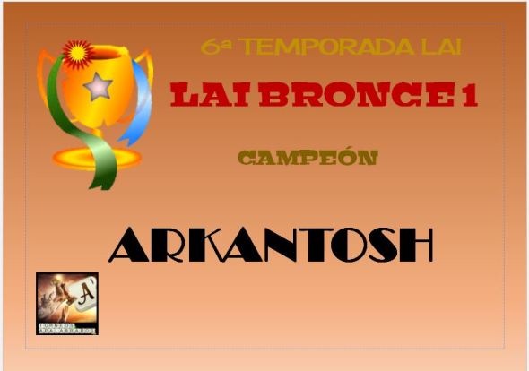 LAI 6 BRONCE 1 DIPLOMA CAMPEÓN