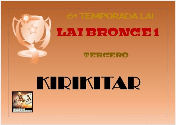 LAI 6 BRONCE 1 DIPLOMA TERCERO