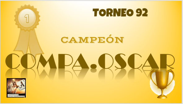 92 DIPLOMA CAMPEÓN