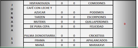 LAE PLATA JORNADA 13