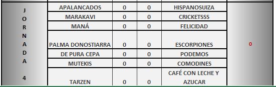LAE PLATA JORNADA 4