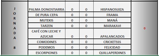 LAE PLATA JORNADA 8