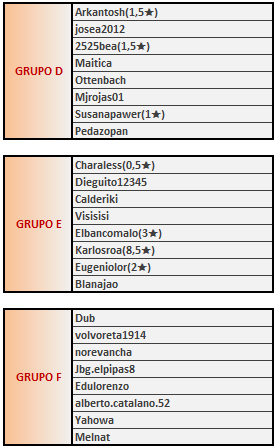 GRUPOS FASE2-2