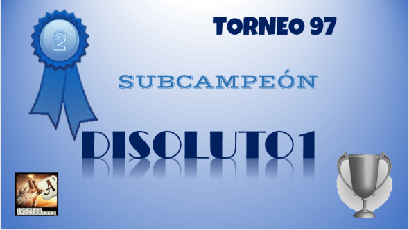 97º DIPLOMA SUBCAMPEÓN